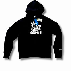 Brand New Medium Black Adidas Hoodie
